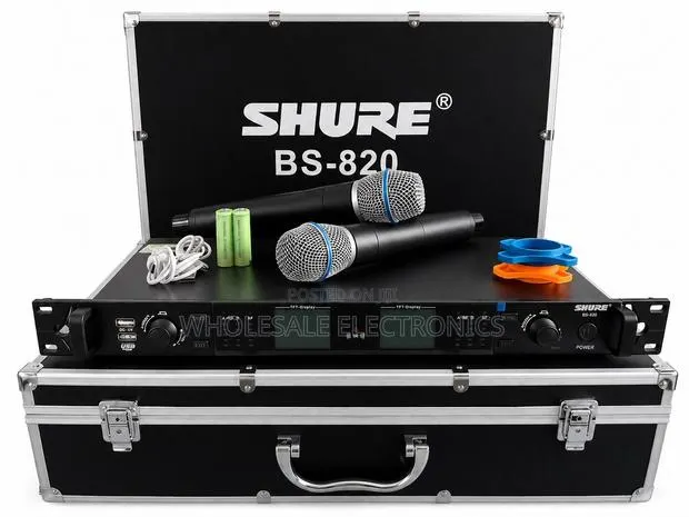 Shure Wireless Microphone BS820 · Photo 1
