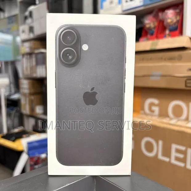 New Apple iPhone 16 128 GB Black · Photo 1
