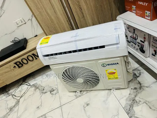 2.0hp White Air Conditioner Sigma Air Conditioning · Photo 1