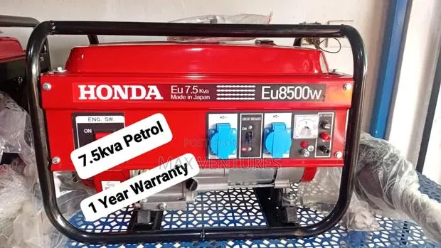 Honda 7.5kva Gasoline Pull Start Serene Beacon · Photo 1