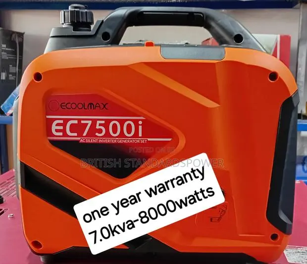 Uptime 7.0kva Ecoolmax Silent Inverter Generator · Photo 1