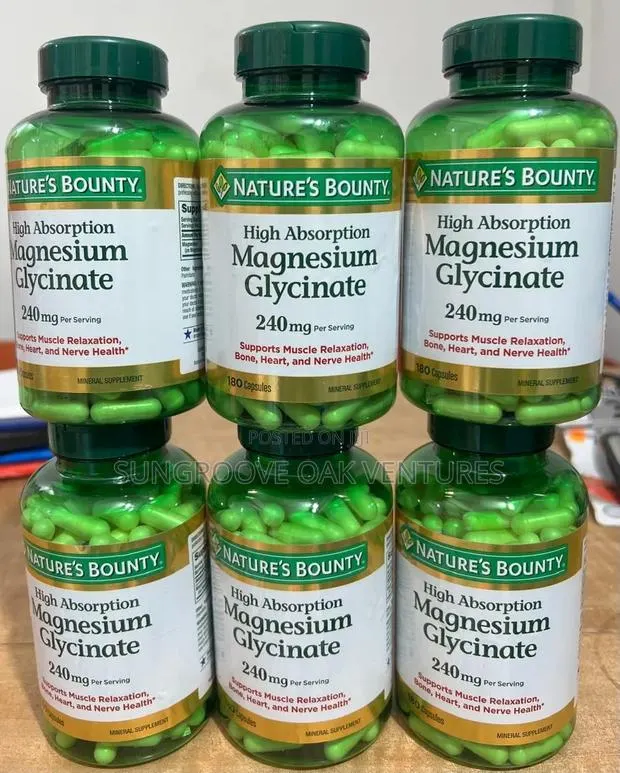 Magnesium Glycinate 240mg High Absorption 180cap · Photo 1