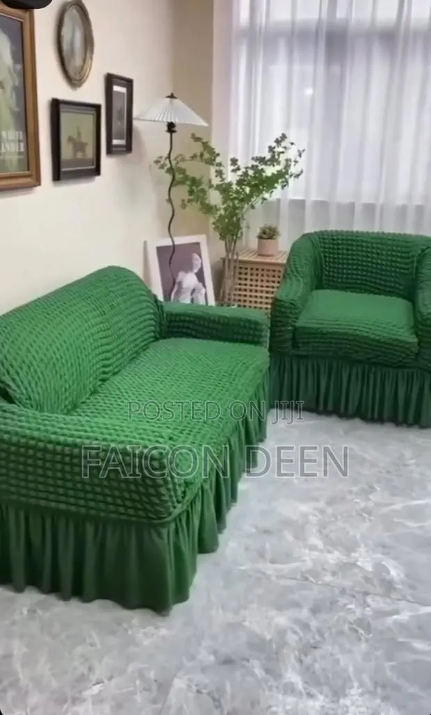 4 Pcs Luxury Sofa Skirt Covers(Sold As A Set )In Diff Colors As Well · Photo 1