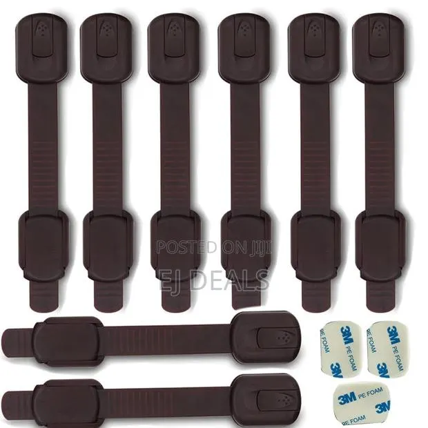 Adjustable Safety Locks for Cabinets,door,fridge,drawers,appliances · Photo 1