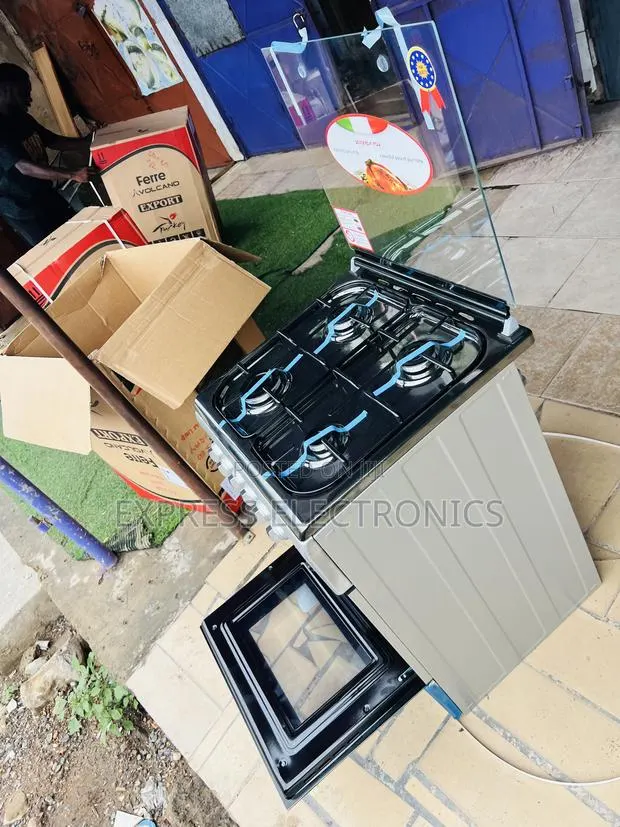 Lovely New New Line Gas Oven Rotisserie 4b 60/60 4burner · Photo 1