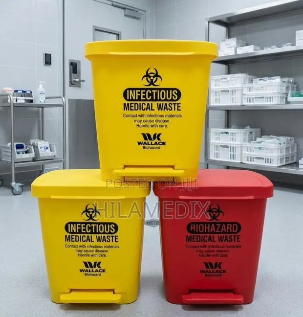 Medical Waste Pedal Bins · Photo 1