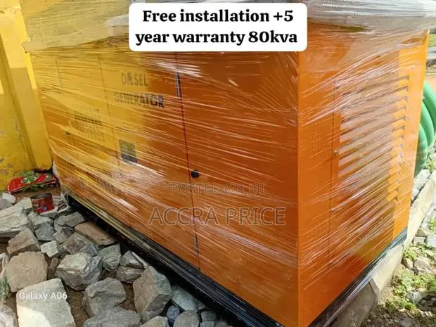 Premier 80kva 70kw Perkins Generator Capacity Diesel Powered · Photo 1