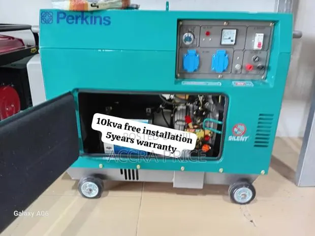 Crown Power Perkins 10kva 13000watt Diesel Gen · Photo 1