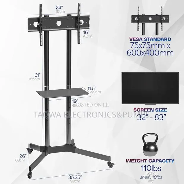 Taking TVS 32-70 Movable Tv Stand · Photo 1