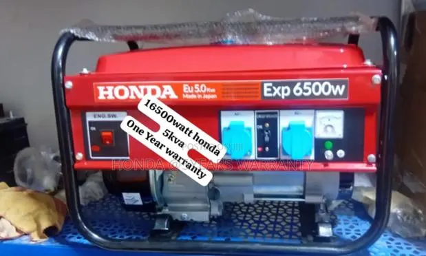 Generator Efficiency Ratings Honda 5.0kva 6500watt Petrol · Photo 1