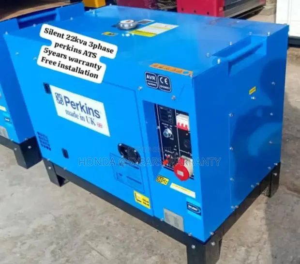 Mute and Silent 22kva Perkins Generator 3phase Fully Ats · Photo 1