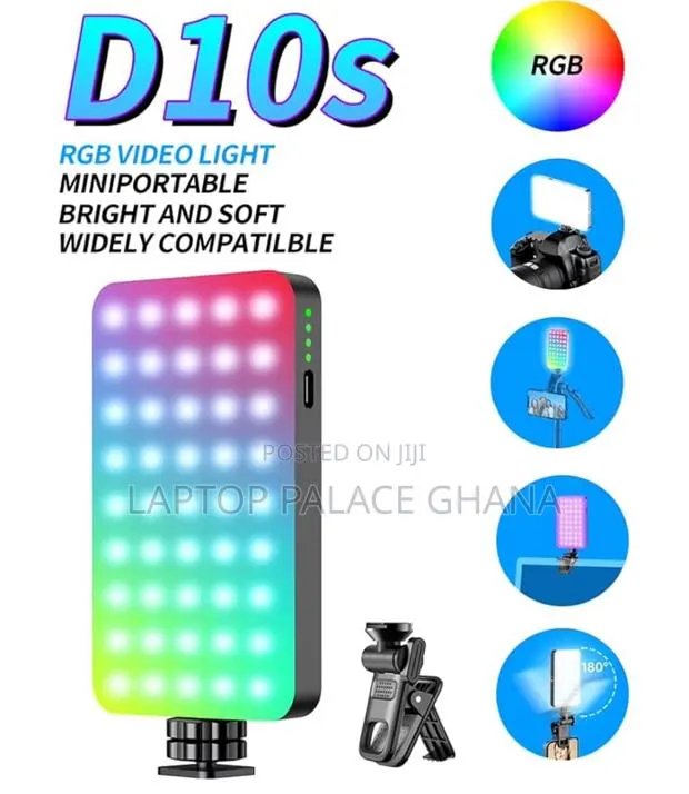 Generic D10s 129 Led RGB Video Light · Photo 1
