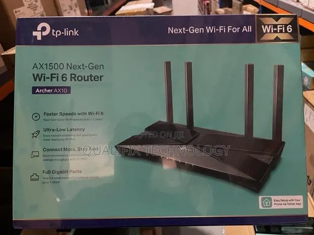 TP-Link Dual-Band AX1500 Wi-Fi 6 Router · Photo 1