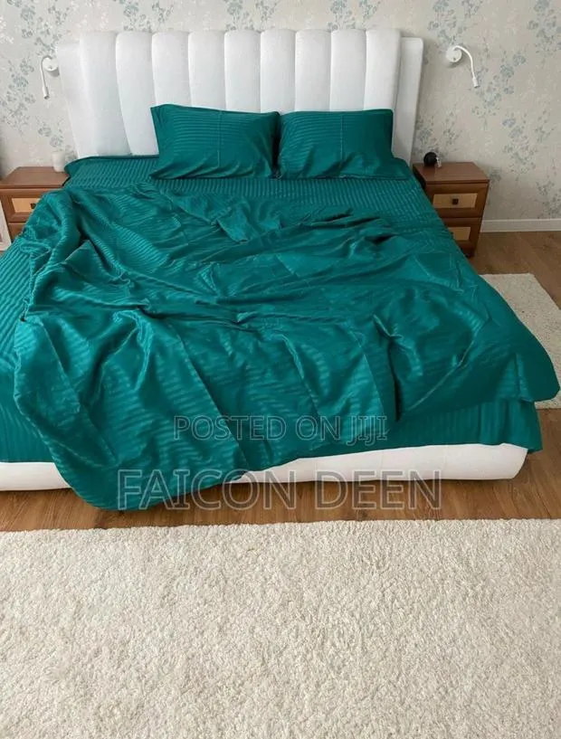 Pure Cotton 2 Sheets,4 Pillow Cases for Guest Houses,Hotels Lodges · Photo 1