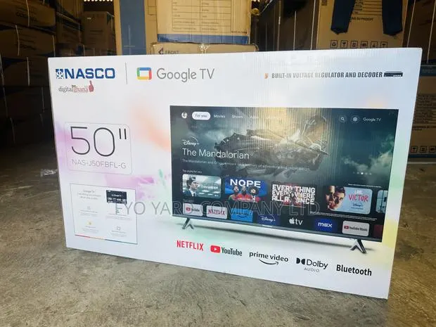 Original Nasco 50inch Smart Wifi Digital Andriod Led Tv · Photo 1