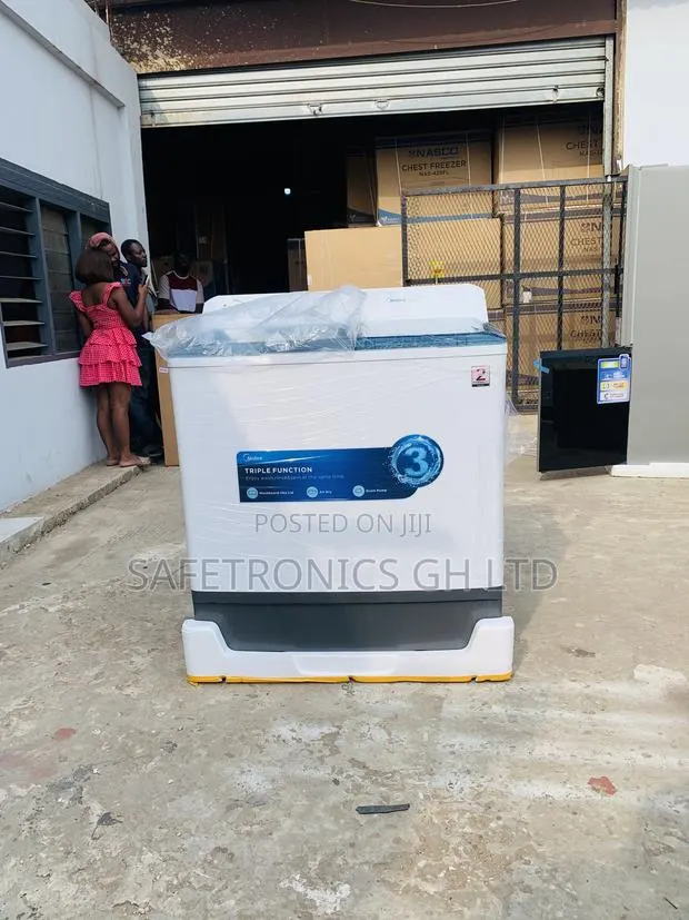 Just Try Out Midea 18kg Twin Tub Washing Machine Mt100w180/Wg-7 · Photo 1