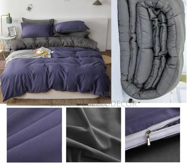 Luxurious Comfy 7 In 1 King Size Removable Reversible Duvet Set · Photo 1