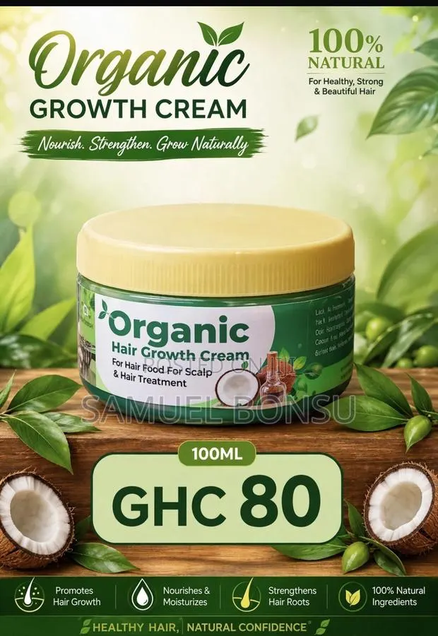 Organic Hair Growth Cream · Photo 1