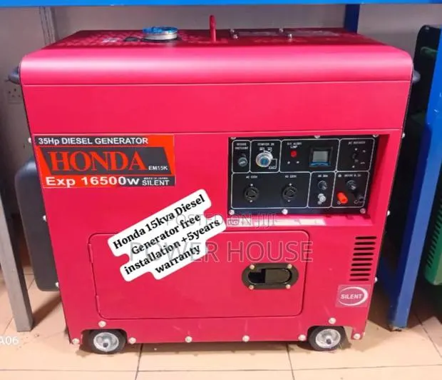 Energy Wave Pro Honda Diesel Generator 15kva Silent · Photo 1