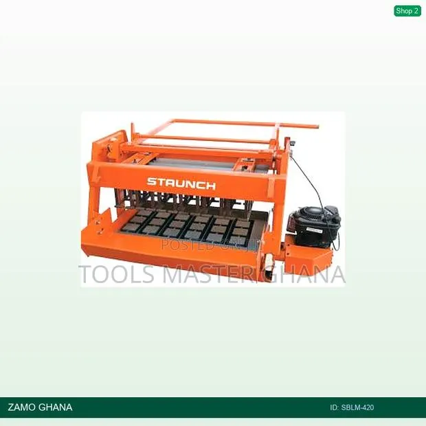 Staunch Block Laying Machine Multiple B/S - SBLM-420 · Photo 1