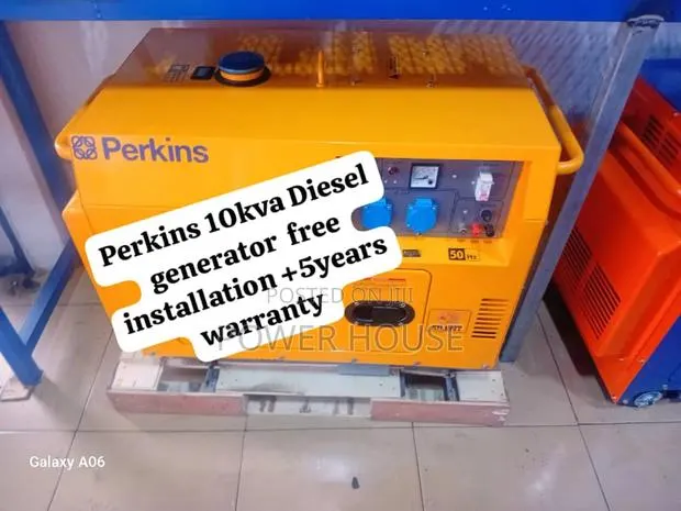 Dynamo Energy Perkins Diesel Generator 10kva Silent · Photo 1