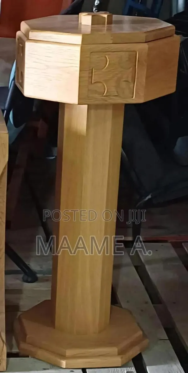 Routed Cross Standing Font · Photo 1