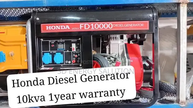Honda 10kVA Premium Diesel Generator – Built to Last · Photo 1