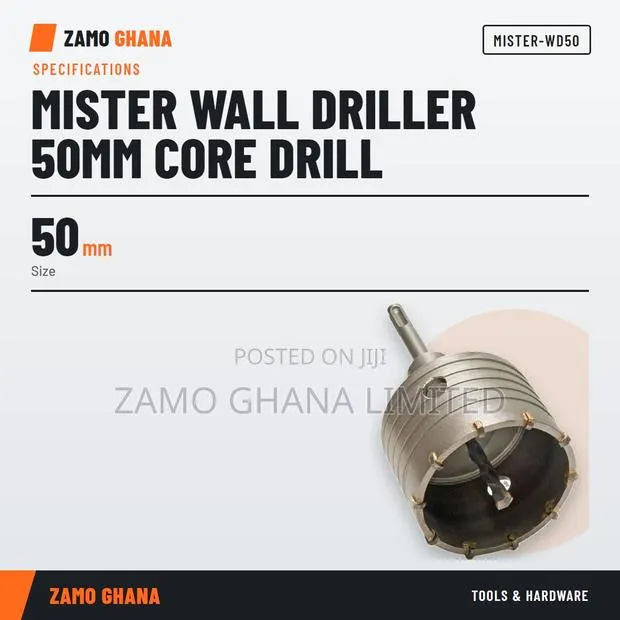 Mister Wall Driller 50Mm Core Drill - MISTER-WD50 · Photo 1