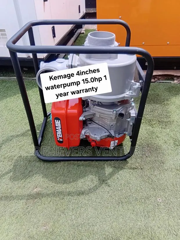 Kemage 15HP Water Pump 4 Inches – Reliable Power for Your Farm · Photo 1