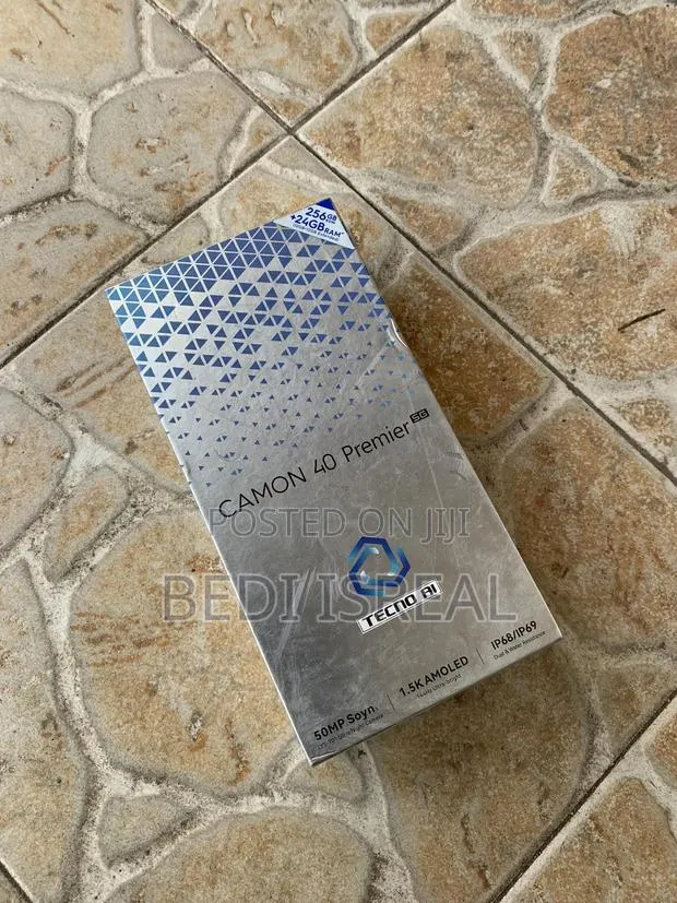 New Tecno Camon 40 Premier 5G 256 GB Black · Photo 1