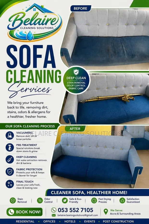 Couch Cleaning · Photo 1