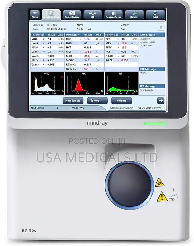 Hematology Analyzer Mindray Bc10 · Photo 1