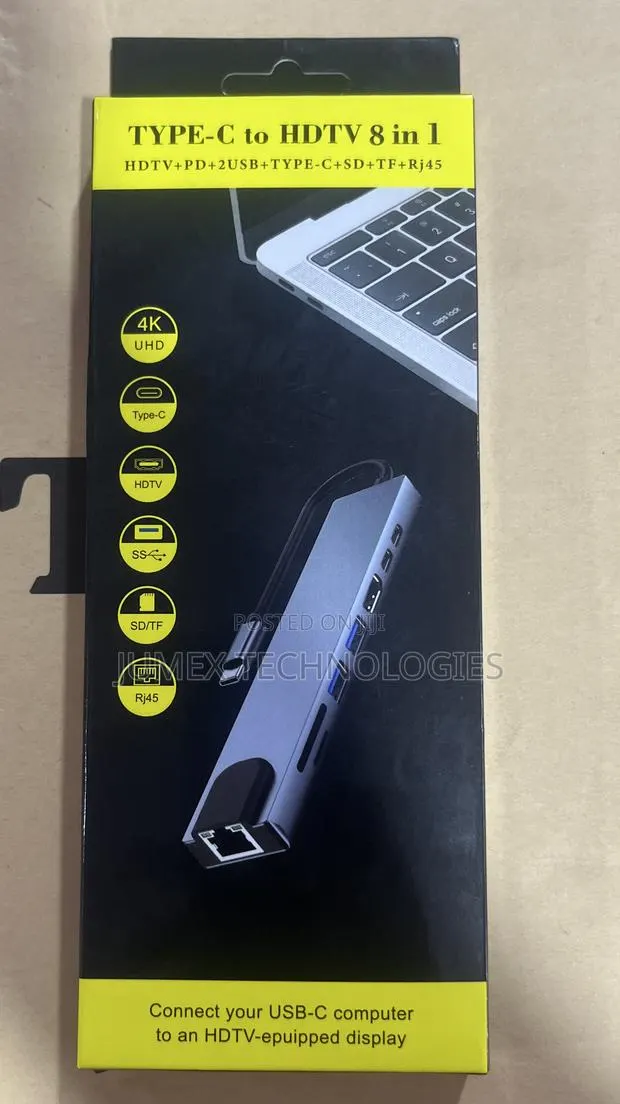 TYPE-C to HDTV 8 in 1Adapter · Photo 1