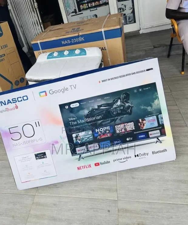 Buy Durable Nasco 50” Uhd Smart Satellite Android TV(2025 Model) · Photo 1