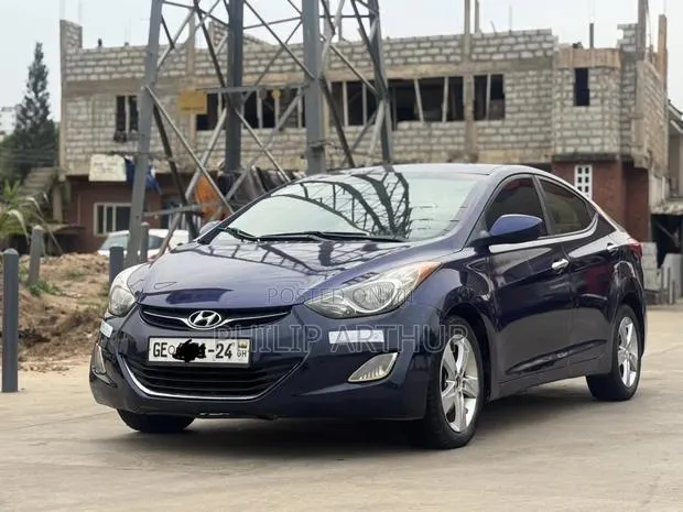 Hyundai Elantra GLS Sedan FWD (1.8L 4cyl 6A) 2013 Blue · Photo 1