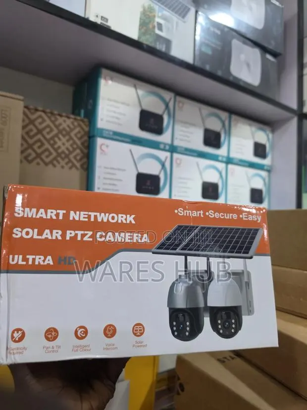 V380 Pro 4G Solar CCTV Camera