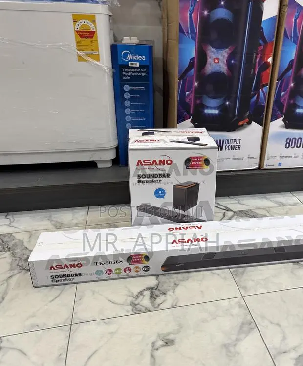 Sealed in Box Asano Tk 2056 Bluetooth Sound Bar With Remote Control. · Photo 1