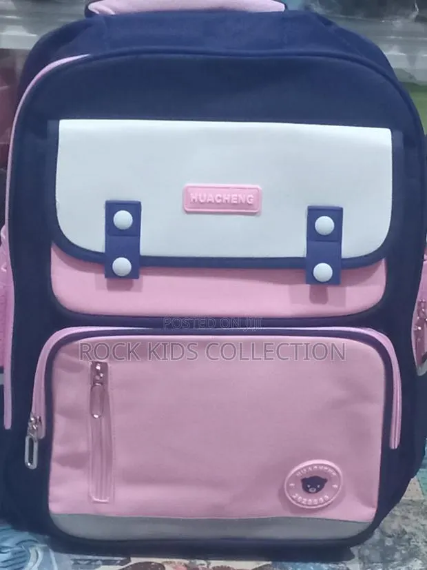 Huacheng Backpack School Bag (Pink)Ckass 4 + · Photo 1