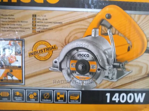 Ingco Marble Cutter 1400w Power · Photo 1