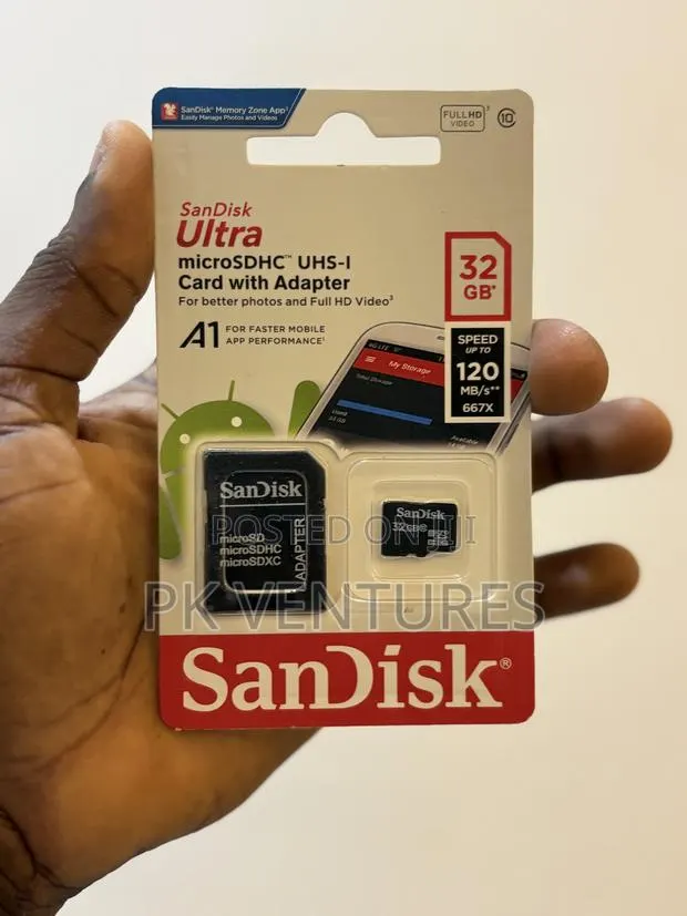 32Gb Memory Card · Photo 1