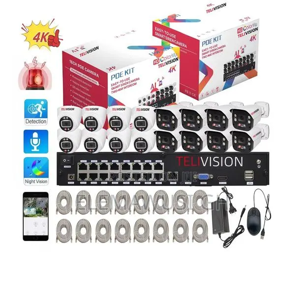 Ai Smart Smary Face Capture, Motion Detection Alarm 8ch CCTV Camera · Photo 1