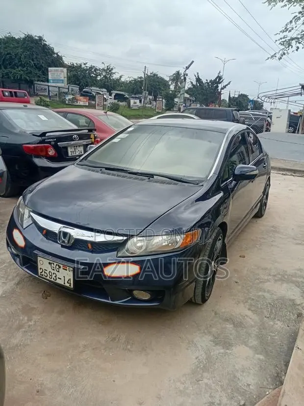 Honda Civic 2008 Blue · Photo 1