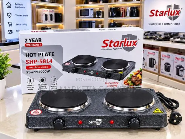 Hot Plate Electric Stove Double Burner · Photo 1