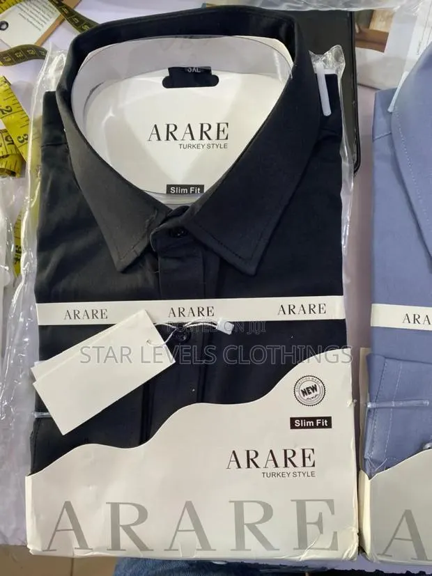 Black Long Sleeves Arare (Office Shirts) · Photo 1