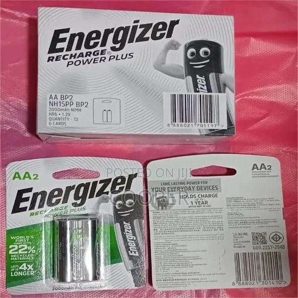 Energizer Recharge Batteries · Photo 1