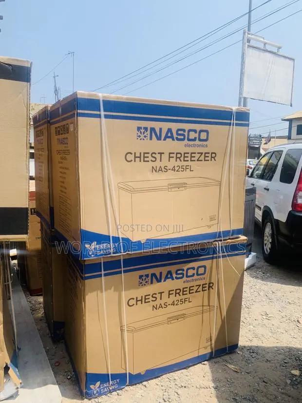 Text Us for Nasco 318 Litres Chest Freezer - NAS-425FL - Silver · Photo 1