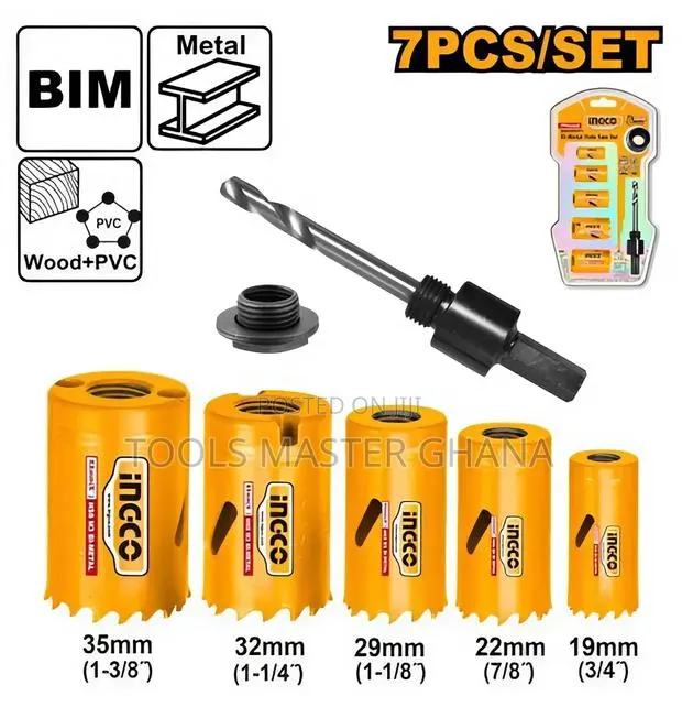 Bi-metal Hole Saw Set - Akh0071 · Photo 1