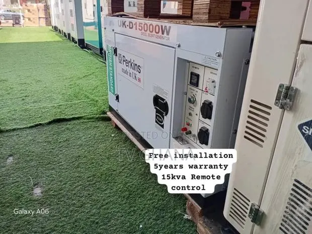 Perkins 15kva Diesel Generator – Professional Power, Remote · Photo 1