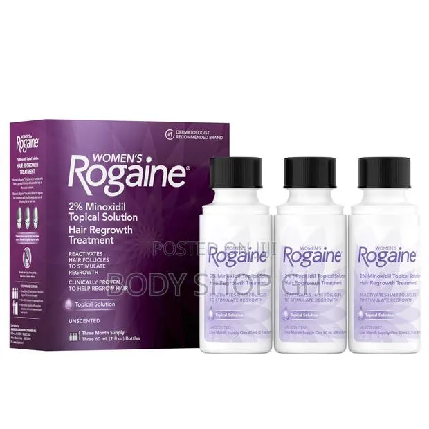 Women's Rogaine Minoxidil Topical Solution for Hair Thinning and Loss · Photo 1