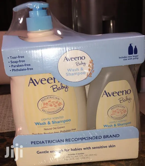 Aveeno Baby Body Wash and Lotion · Photo 1